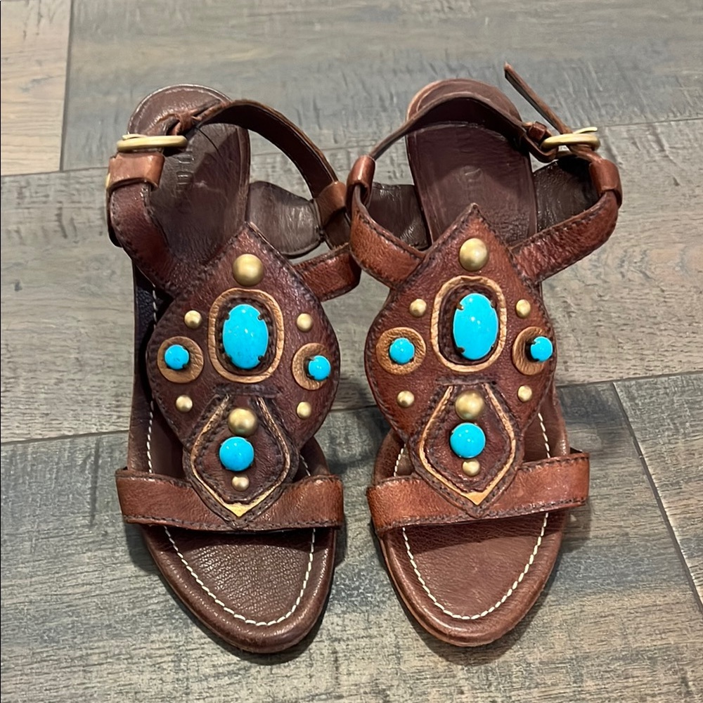 Miu Miu Bohemian Heels like new